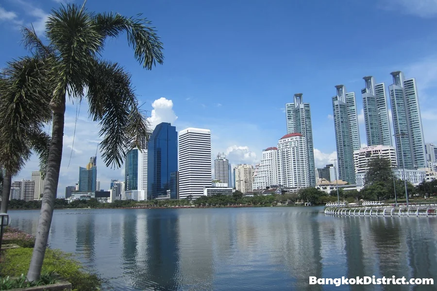 Benchakitti Park in Bangkok Khlong Toei District