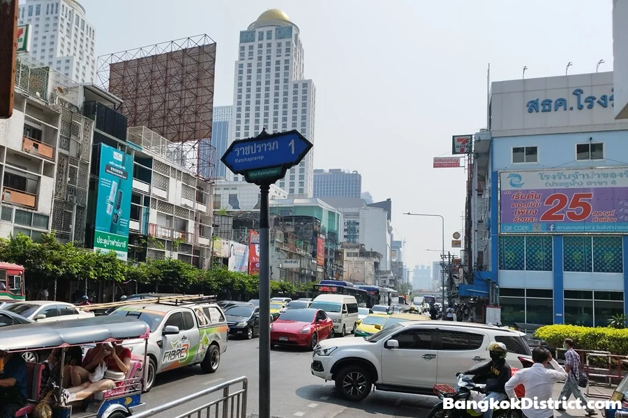 Ratchathewi District in Bangkok
