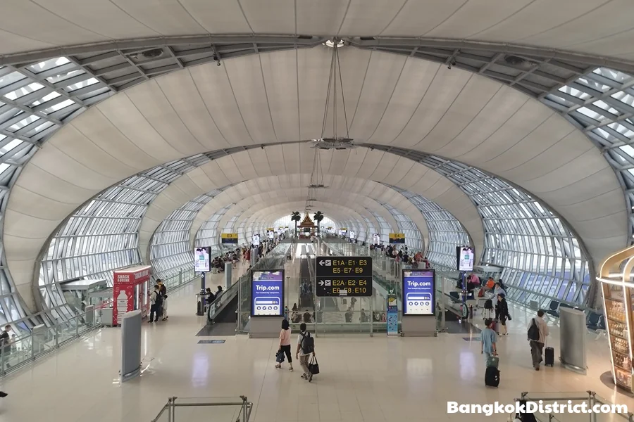 Suvarnabhumi International Airport (BKK) in Samut Prakan